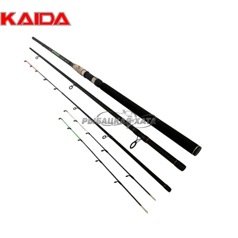 Удилище фидерное Kaida SPIRADO тест 60-150g 3,0м фото 1