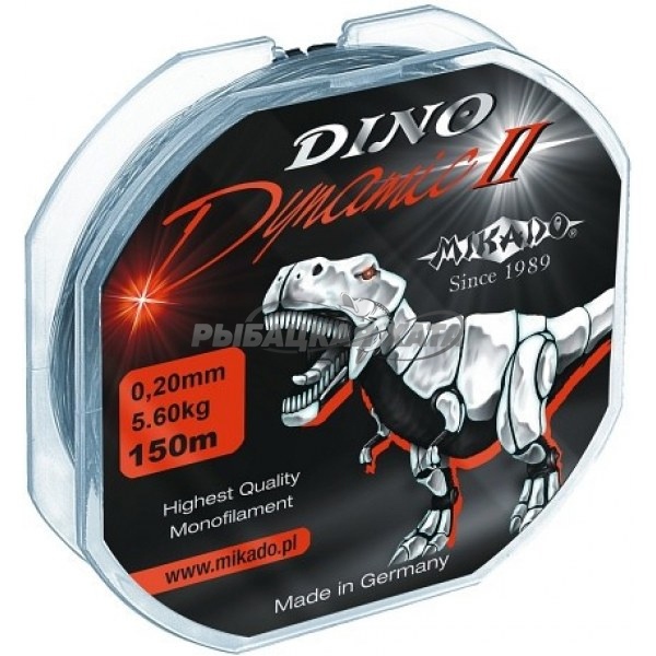 Леска рыболовная DINO DYNAMIC ll 0,16мм 150M фото 1