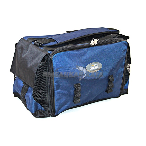 Сумка рыболовная СЛЕДОПЫТ Lure Bag XL, 40х28х24 см, + 5 коробок Luno 28 PF-BP-30GS фото 1