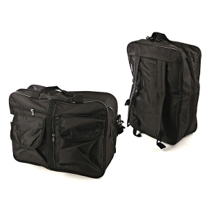 Сумка-рюкзак СЛЕДОПЫТ 35 л, цвет Чёрный, ткань Oxford PU 600/PF-BP-34