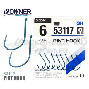 Одинарный крючок OWNER Pint Hook  №8 53117-08