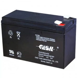 Аккумулятор для эхолотов Casil CA1270, 12V, 7ah