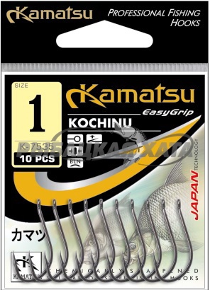 Крючки рыболовные Kamatsu  KOCHINU GOLD №8 фото 1