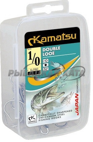 Крючки KAMATSU Doubl LOOE №1 фото 1