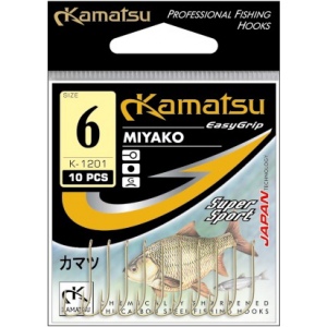 Крючки рыболовные Kamatsu  MIYAKO RED №10