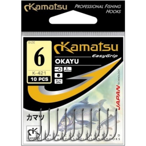 Крючки рыболовные Kamatsu  OKAYU GOLD №14