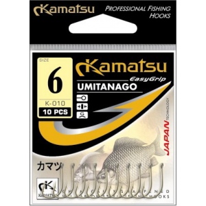 Крючки рыболовные Kamatsu UMITANAGO BLN №10
