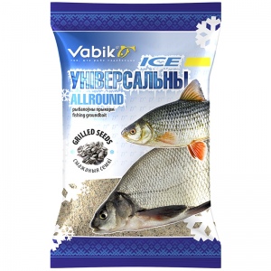 Прикормка рыболовная Vabik ICE Универсальная жаренные семечки